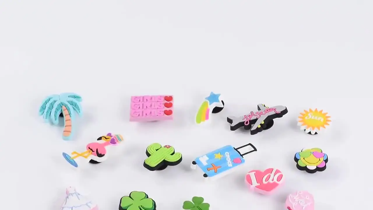 MINISO мультфильм зоопарк серии обувь подвески ПВХ для сандалий украшения пряжка