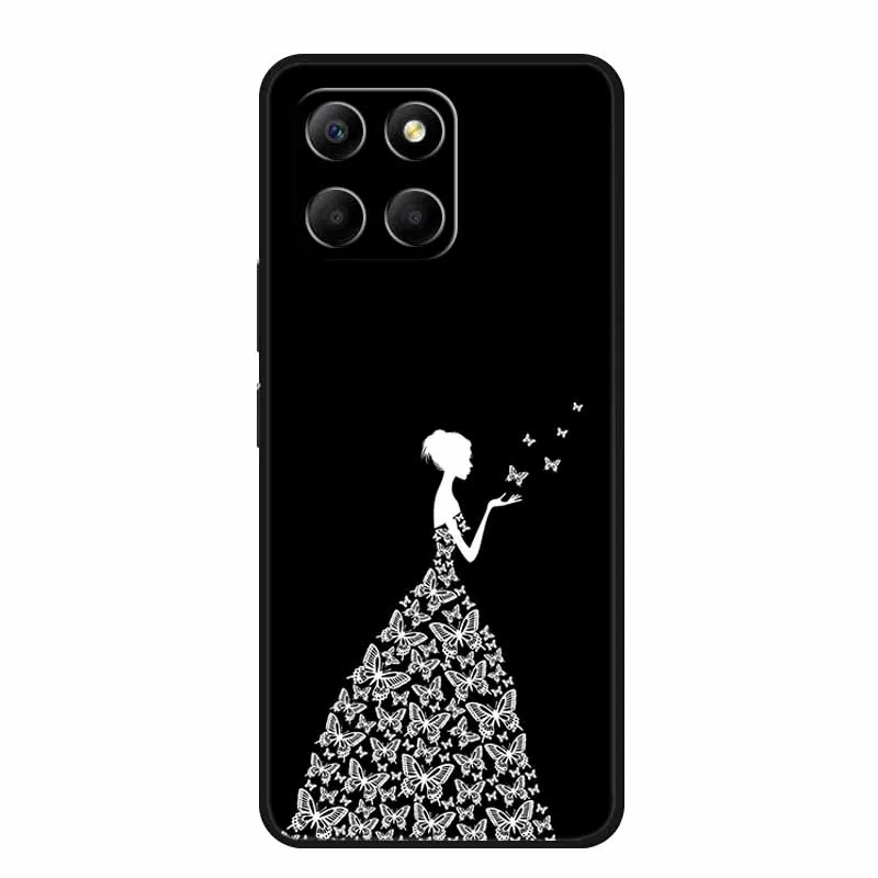Black Silicone Soft Back Cover Case - Enhanced Grip and Protection