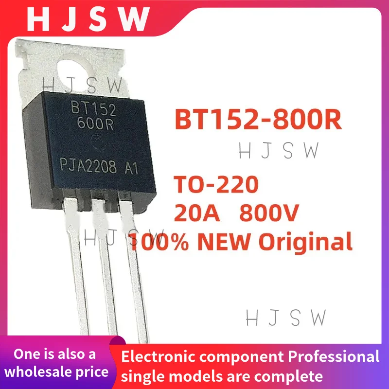 High-Performance Unidirectional Silicon-Controlled Rectifier - TO-220, 20A 800V (10/20/30 Pack)
