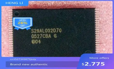 

100% NEW AL032D70BFI04 S29AL032D70BFI04
