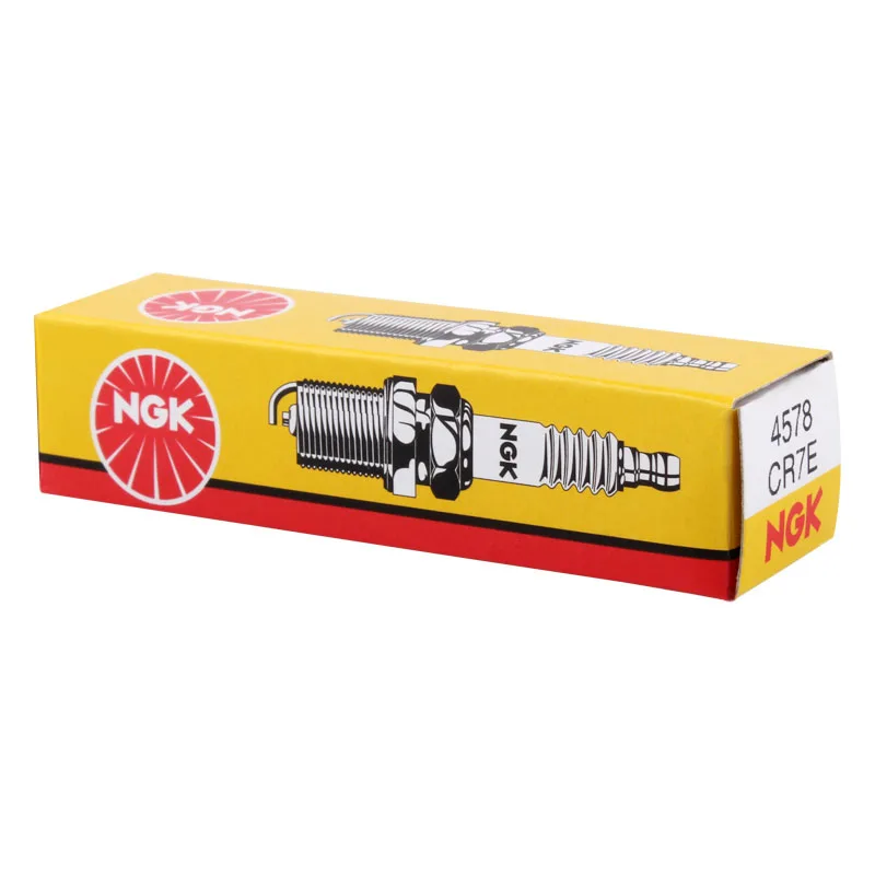 Spark Plug 1Pc Original NGK Spark Plug Motorcycle Candle CR6E CR7E CR8E CR9E 1275 4578 6965 6263