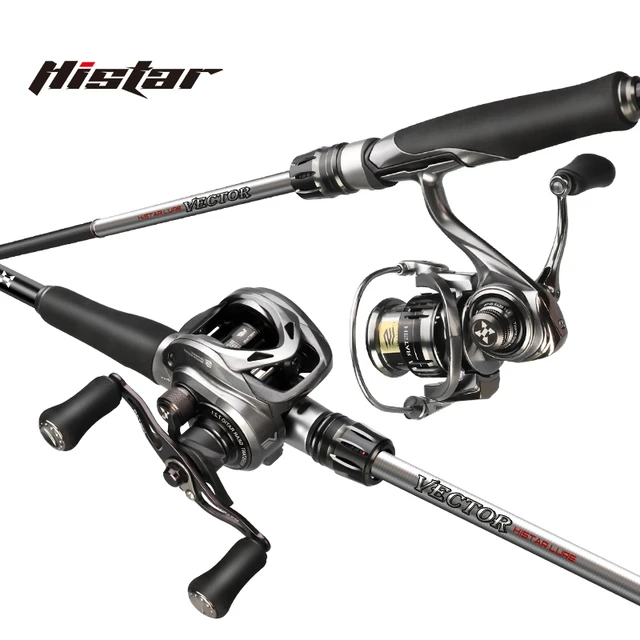 Histar Vector 2.03m 2.16m 2.31m M/ML/MH Fast Action DKK-A Ring 30T High  Carbon Fishing Rod&Ultra Light Spinning Reel Combo - AliExpress