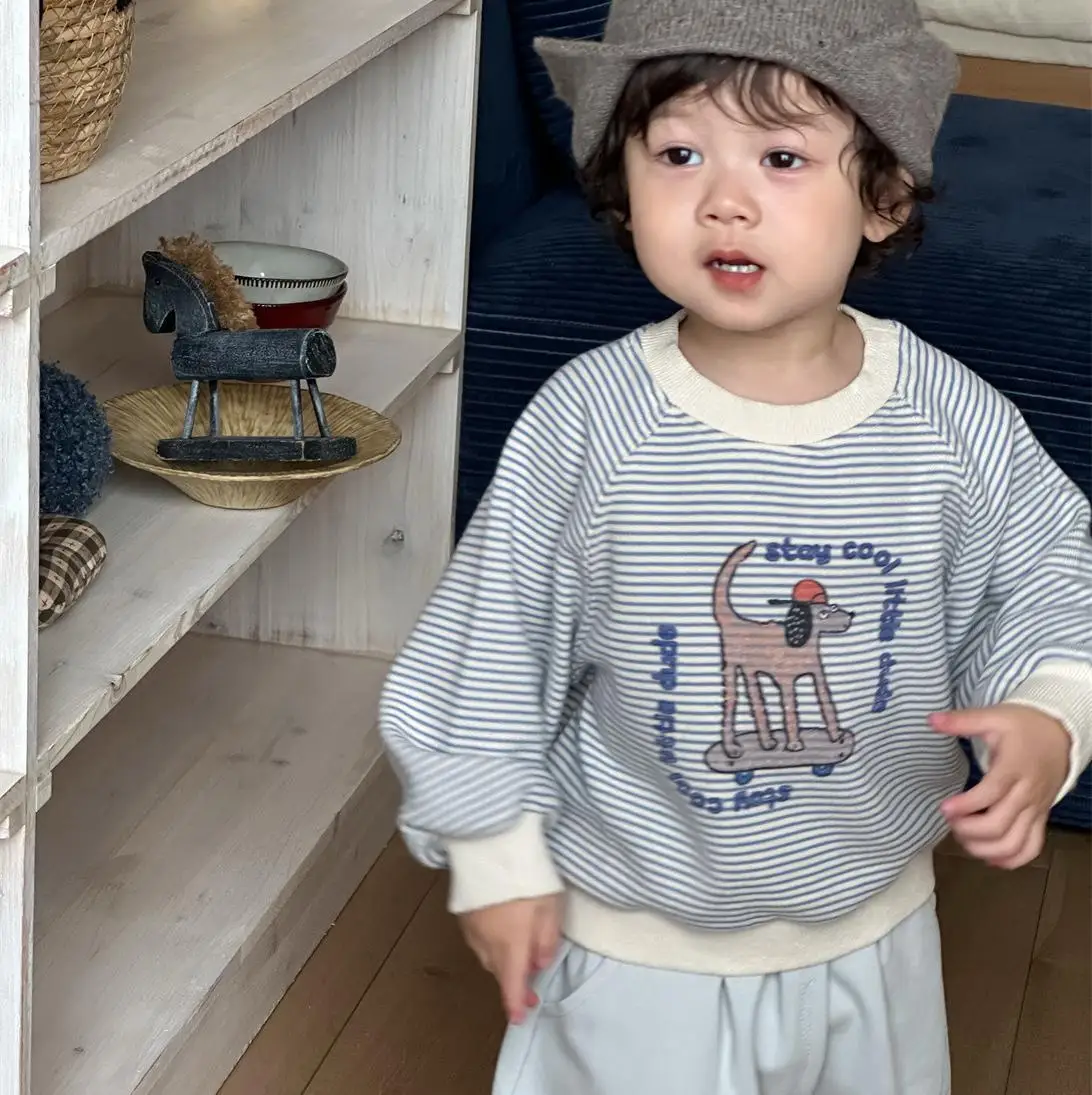 striped sweatshirt