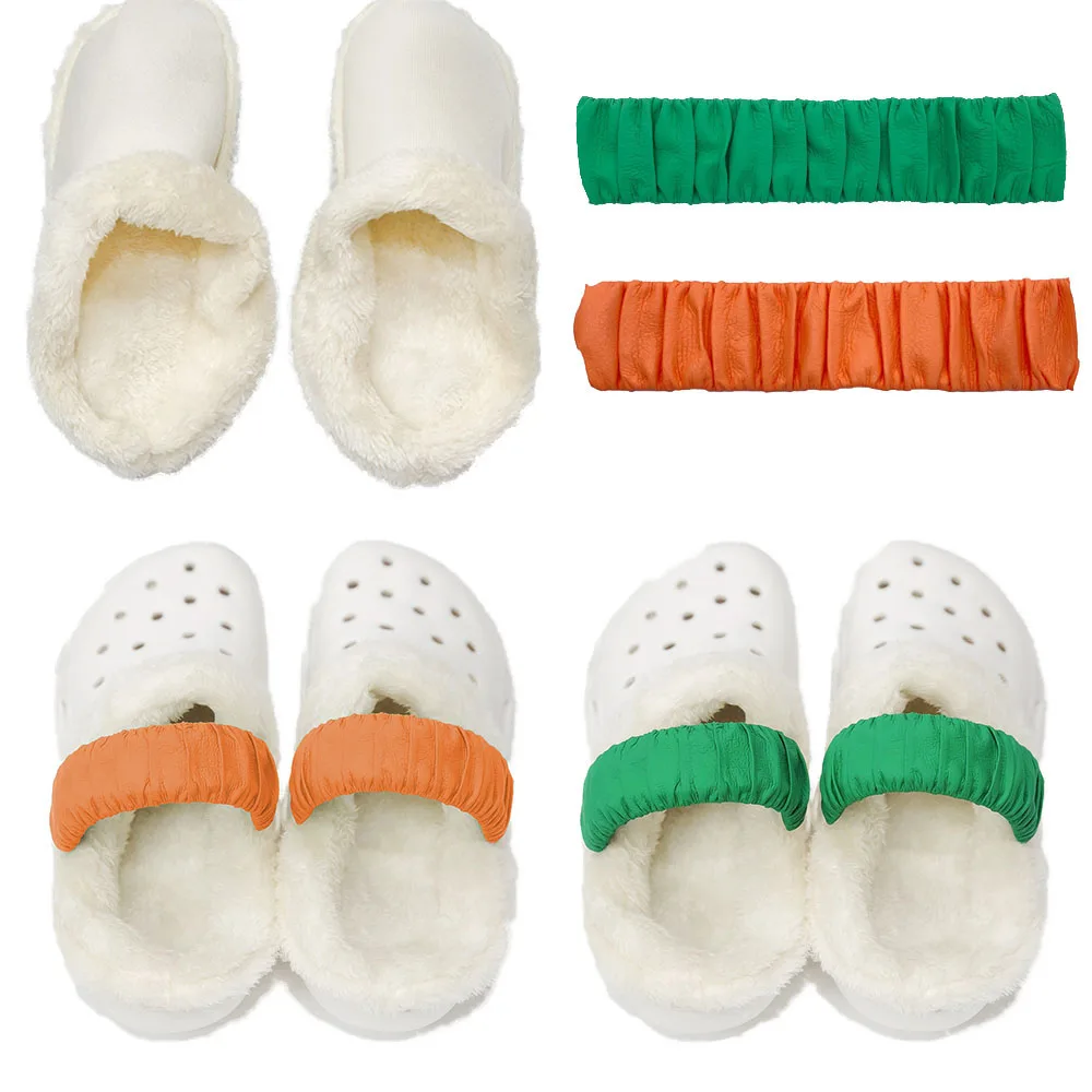 

Fur Insoles Plush Cover Hole Shoes Liners Warm Shoe Cover Furry Inserts Soft Thickened Clogs Replacement Shoes Accessories