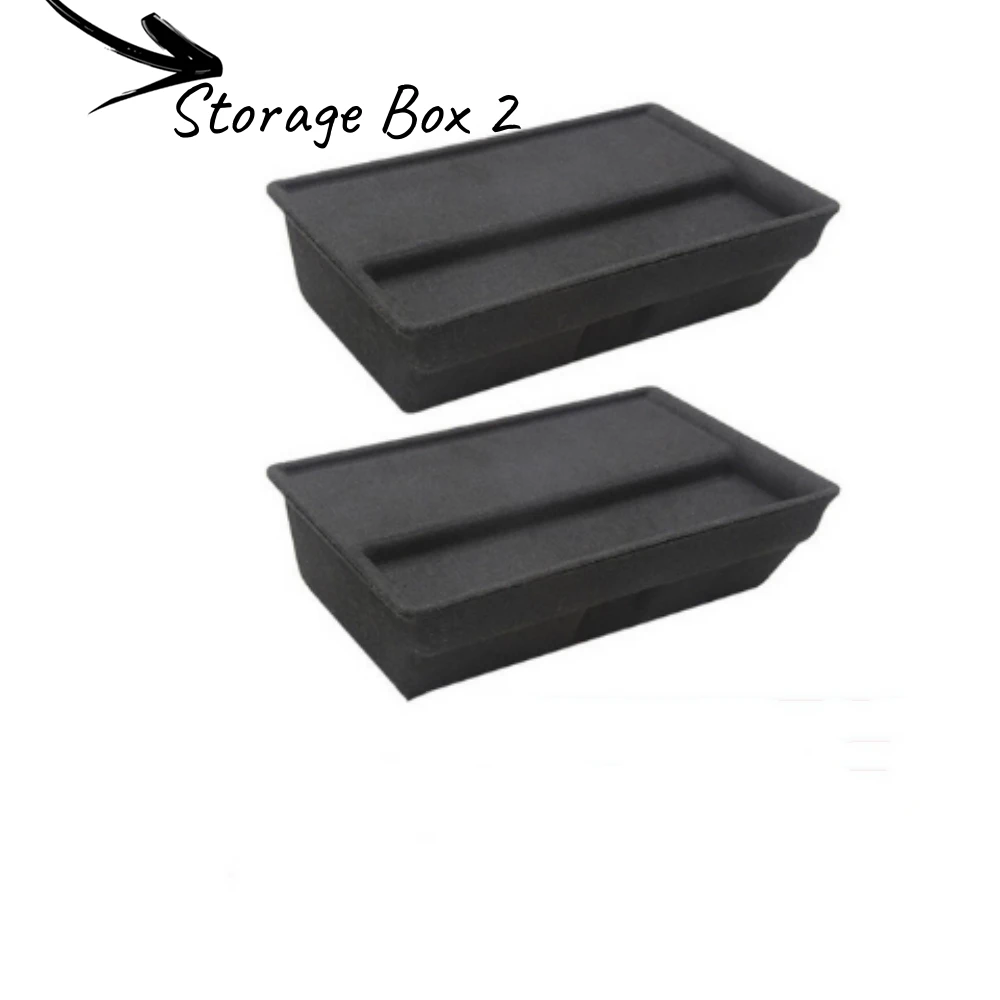 

GXGLNAV For Tesla Model Y 2021- 2022 Under Seat Storage Box High Capacity Organizer Case Drawer Holder Car Interior Accessories