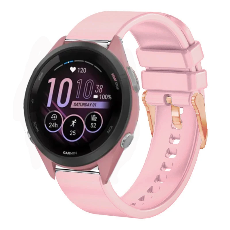 Soft Silicone Smart Watch Strap - 18mm Wristband Bracelet
