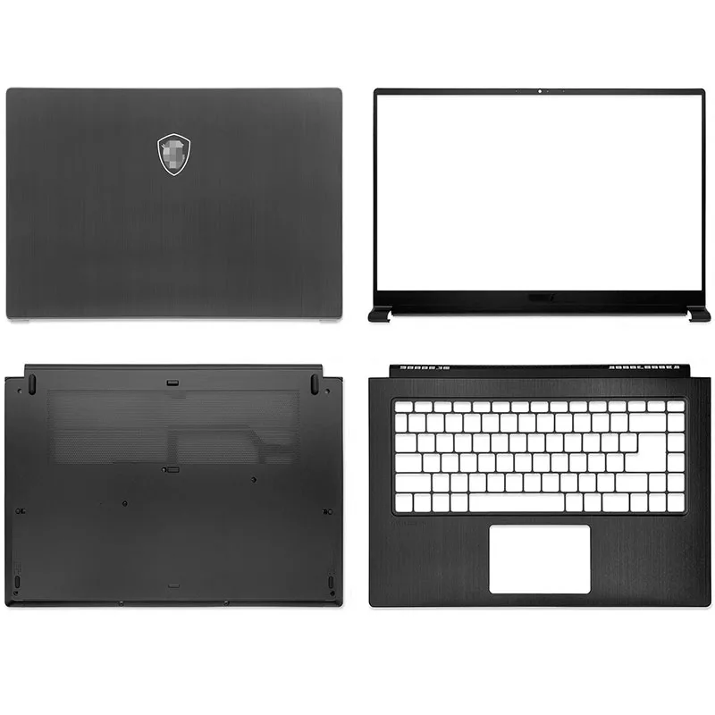 

Новинка для ноутбука MSI Modern 15 MS-1551 1552 155K M15, задняя крышка ЖК-дисплея, передняя панель, Упор для рук, Нижняя крышка A B C D, черная крышка