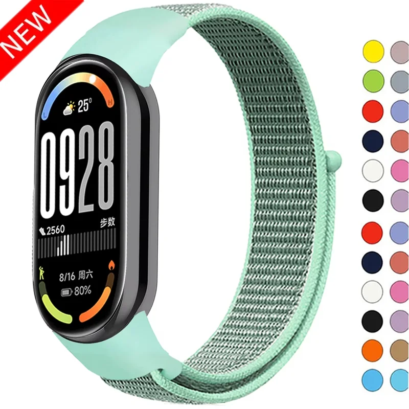 Breathable Nylon Loop Strap for Smart Bracelet Wristband Accessories