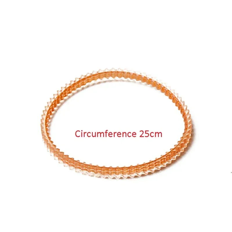 양면 톱니 PU 벨트 외부 둘레 350mm, 250mm, 재봉틀 벨트 엣지 래칭 기계 블라인드 기계용, 1PC