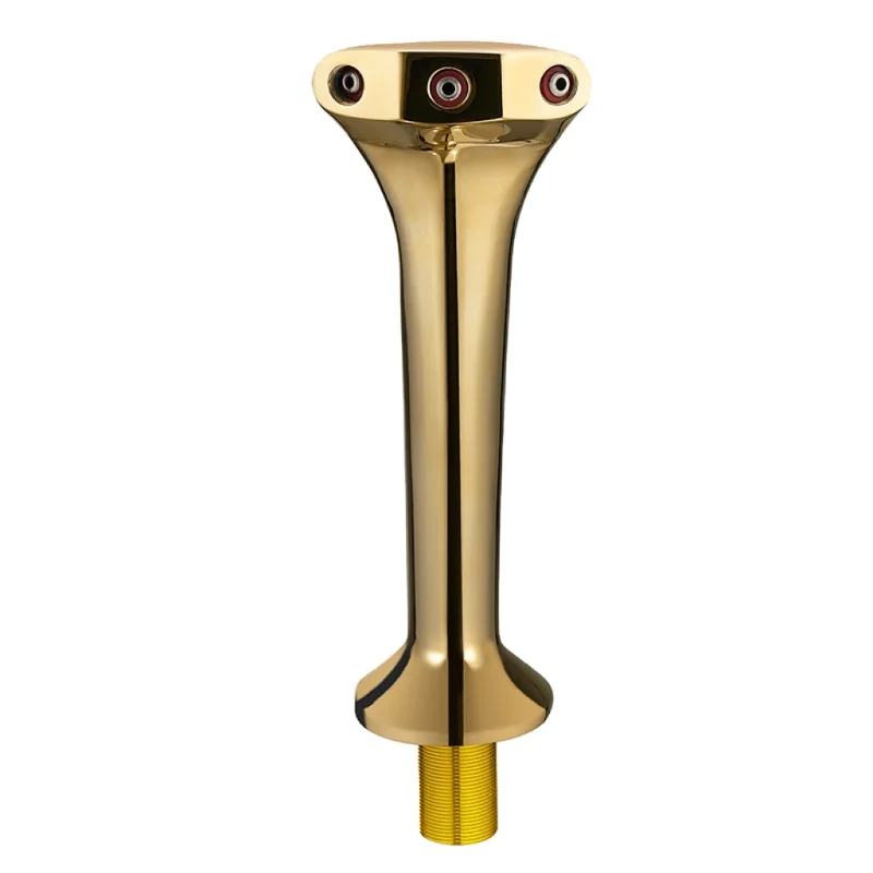 

Spot Goods Direct Sales Brass Material 3-headed serpentine beer tower for Hotel Home Restaurant
