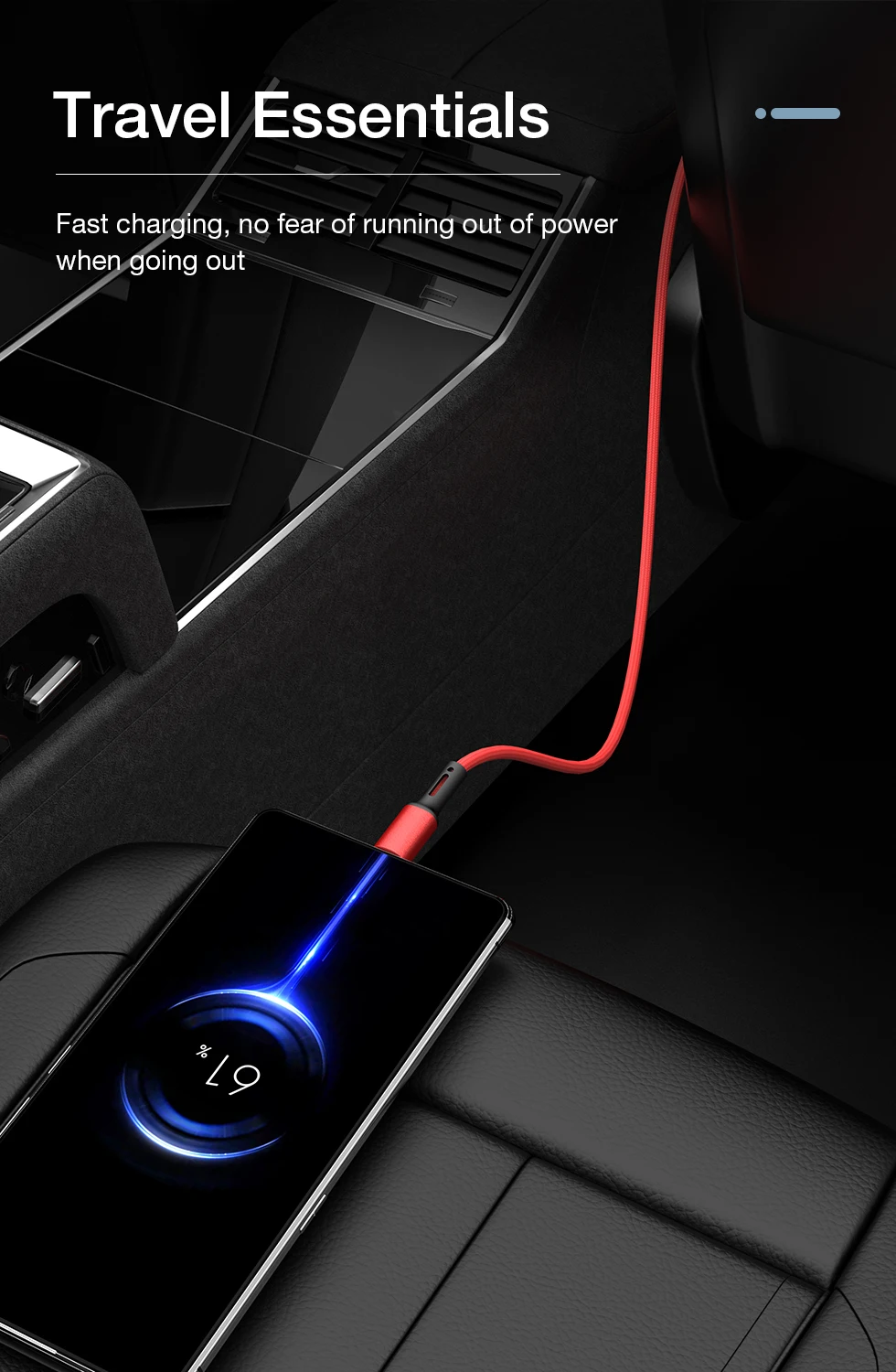 Versatile USB Type A to C Fast Charging Cable - Multiple Lengths Available