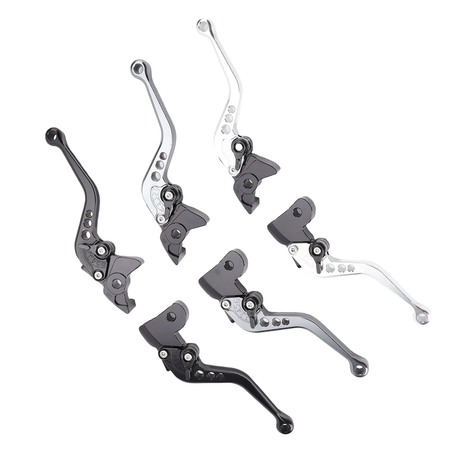Handlebar Brake  Lever Sporty Look Motorcycle Brake  Lever Anti Crack Aluminum Alloy Enduring for Super Meteor 650