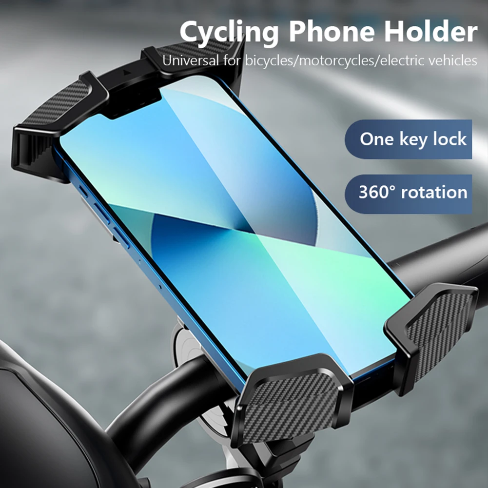 Kakadu Lenen Stap Universele Shockproof Telefoon Houder Auto Mobiele Telefoon Ondersteuning  Motorfiets Fiets Achteruitkijkspiegel Navigatie Anti Slip Stand Voor  IPhone13| | - AliExpress