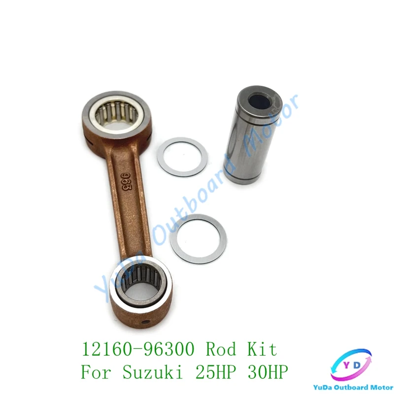 12160-96300 Conneting Rod Kit For Suzuki 25HP 30HP Outboard Boat Engine Motor Parts ,12161-93902 For 2T 9.9HP 15HP DT9.9 DT15 water pump impeller 47 83397m for mercury mariner 2 stroke 40hp outboard motor 1977 1991 engine parts 18 3088 500352 47 99971m