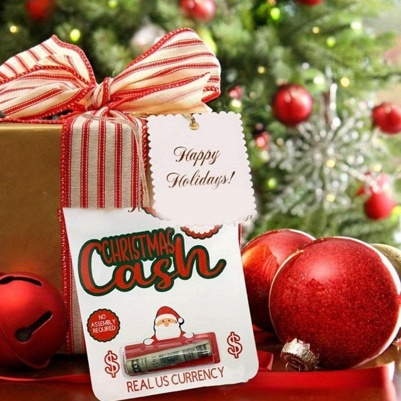 

Versatile Christmas Money Clip Hangings Decoration for Cash and Cards Display