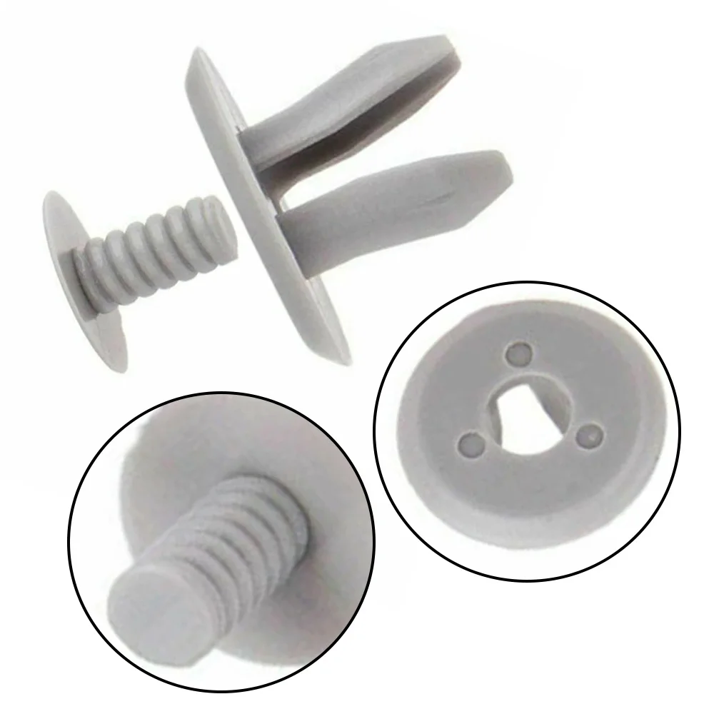Clips de doublure de garniture de voiture, 120x, pour VW Transporter T4 T5 T6, retenue de pare-chocs, couvercle de sous-plateau de moteur automobile, Rivets de poussée en plastique 34 Clips de doublure de garniture de voiture, 120x, pour VW Transporter T4 T5 T6, retenue de pare-chocs, couvercle de sous-plateau de moteur automobile, Rivets de poussée en plastique 34