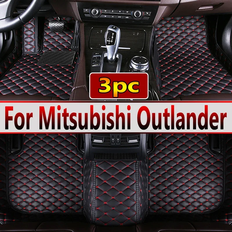 

Автомобильные коврики для Mitsubishi Outlander 2022 2021 2020 2019, 5-местные коврики, индивидуальные чехлы, водонепроницаемые аксессуары для салона автомобиля