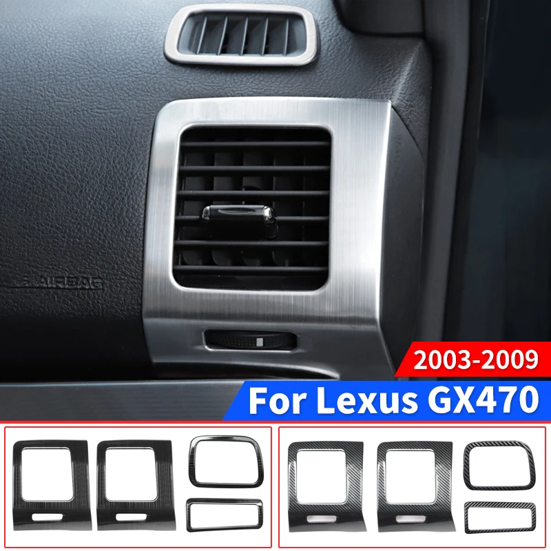 

2003-2009 For Lexus GX470 Air Conditioning Outlet Decoration Frame Interior Decoration Modification Upgrade Patch Accessories