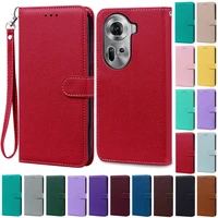 For OPPO Reno 11 5G Case Leather Flip Wallet Case For OPPO Reno 11F 5G Case Reno11 11 F Cover OPPO Reno 11 Pro Phone Case Fundas 1
