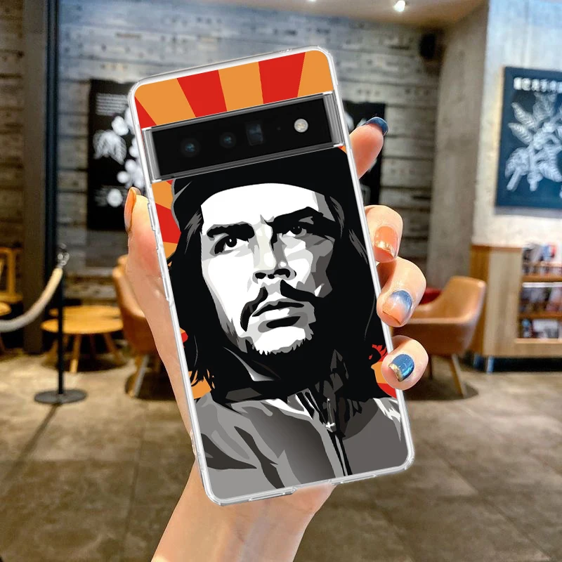 Revolutionary Che Guevara Transparent TPU Phone Case