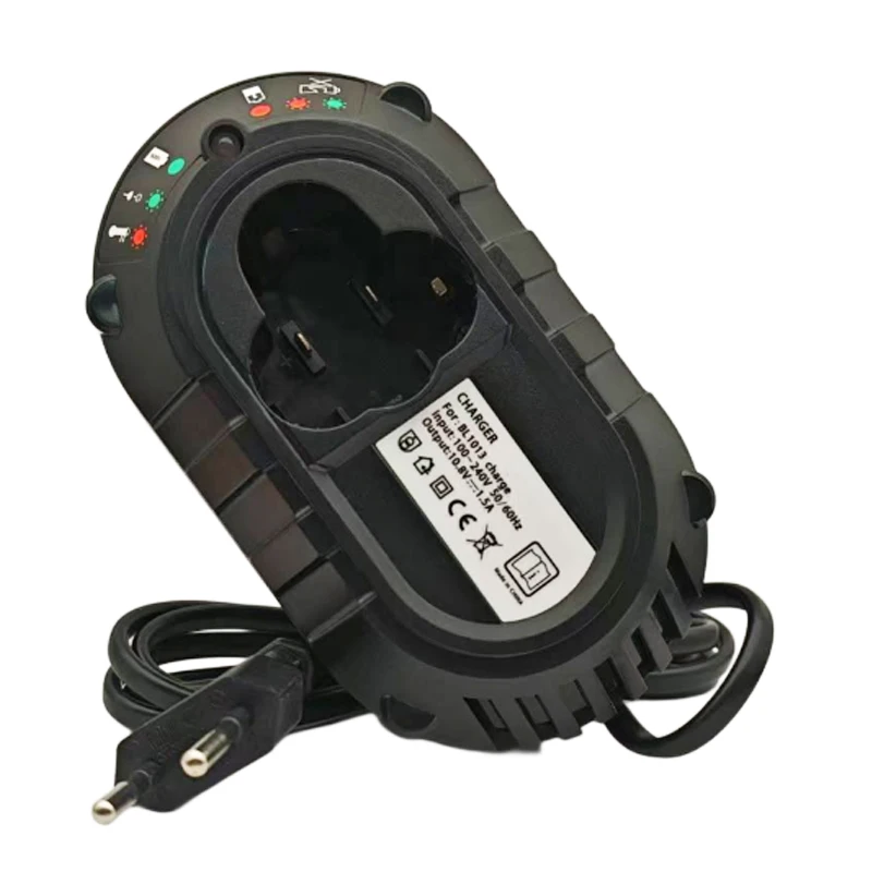 อุปกรณ์เสริมเครื่องมือไฟฟ้าสำหรับแบตเตอรี่ Makita 10.8V 12V Li-ion รุ่น BL1013 BL1014 แบตเตอรี่ลิเธียม DC10WA สว่านไขควง 1