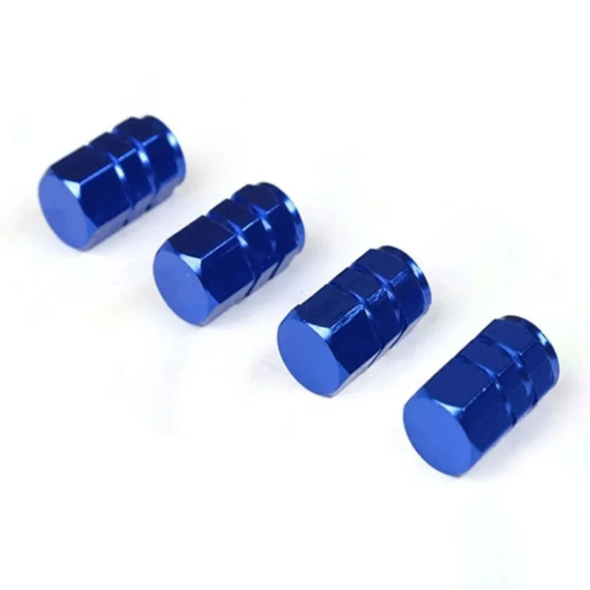 4 Pcs/Pack Anti-theft Aluminum Bicycle Tire Valve Assessorios Practical Outdoor Bike Small Tools Accessories
