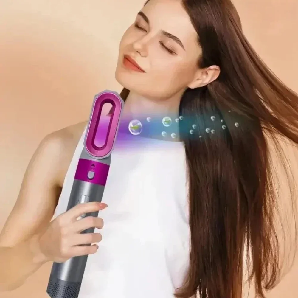 hair styler 5 in 1 low noise 1000W hair curling straightening drying hot air brushes