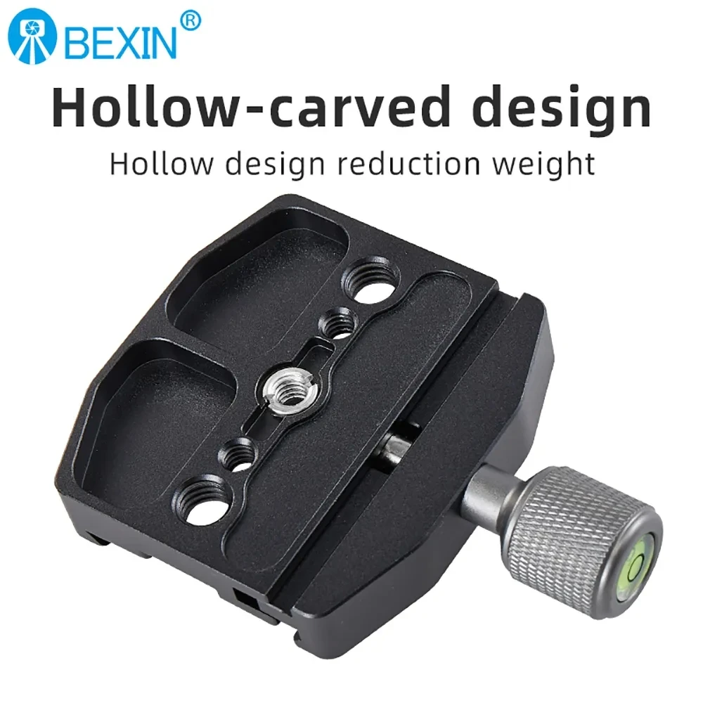 BEXIN QR50N QR70N QR90N 카메라 퀵 릴리스 클램프 삼각대 볼 헤드 마운트 어댑터 휴대용 스탠드 호환 Arca 스위스 플레이트