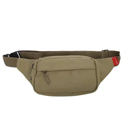 Versatile Casual Waist Bag and Crossbody Pack (Khaki color)