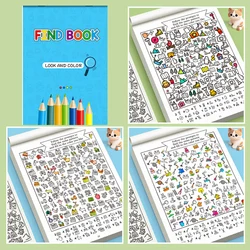 Engaging Children's Activity Book: Discover and Color Hidden Treasures for Improved Focus and Observation Skills