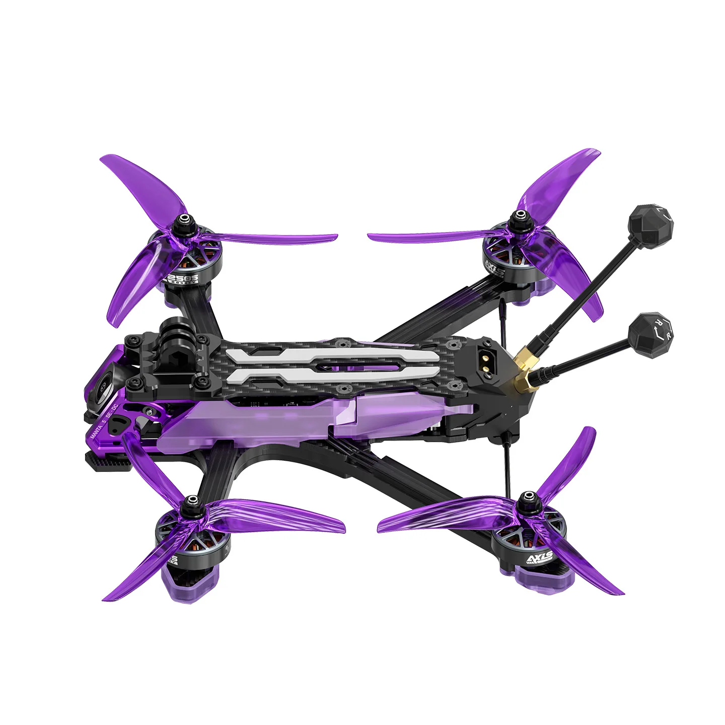 Axisflying Manta 5 SE V2 DC O4 PRO 5-дюймовый гоночный дрон с FPV для фристайла H743 FC AE2207 V2 1960KV 6S мотор RC Quadcopter thumbnail 3