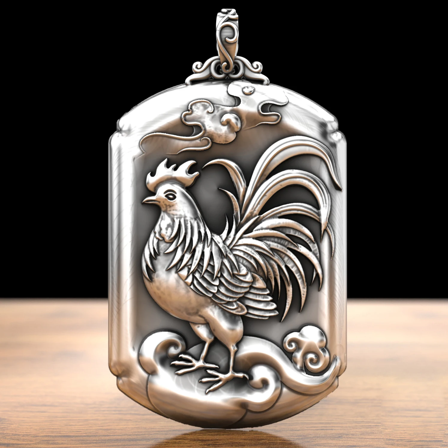 Zodiac Pendant Rooster Roosters Necklace Men Roosters Accessories Pendant Men Aliexpress