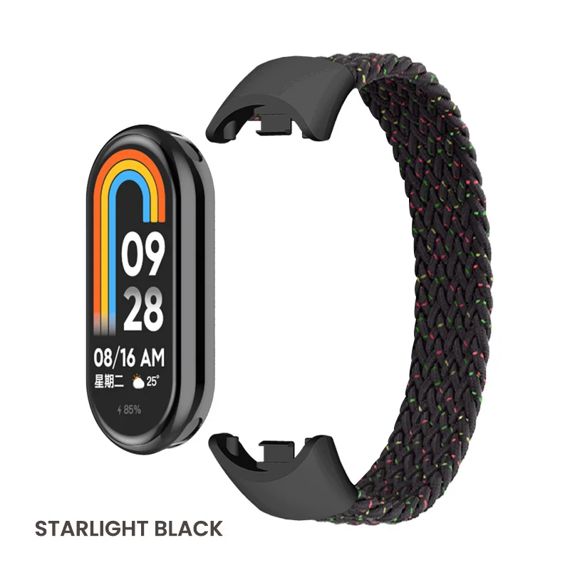 Braided Solo Loop Elastic Nylon Watchband - Premium Replacement Strap Bracelet