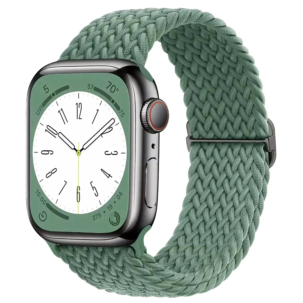 Braided Solo Loop Elastic Nylon Bracelet