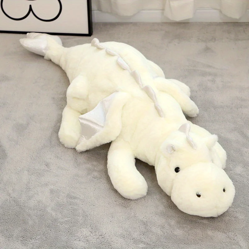 1PC Crouching Dinosaur Doll Crouching Little Flying Dragon Plush Toy, Soft Sleeping Pillow, Long Strip Pillow, Girl Pillow, Doll 2
