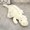 1PC Crouching Dinosaur Doll Crouching Little Flying Dragon Plush Toy, Soft Sleeping Pillow, Long Strip Pillow, Girl Pillow, Doll 2