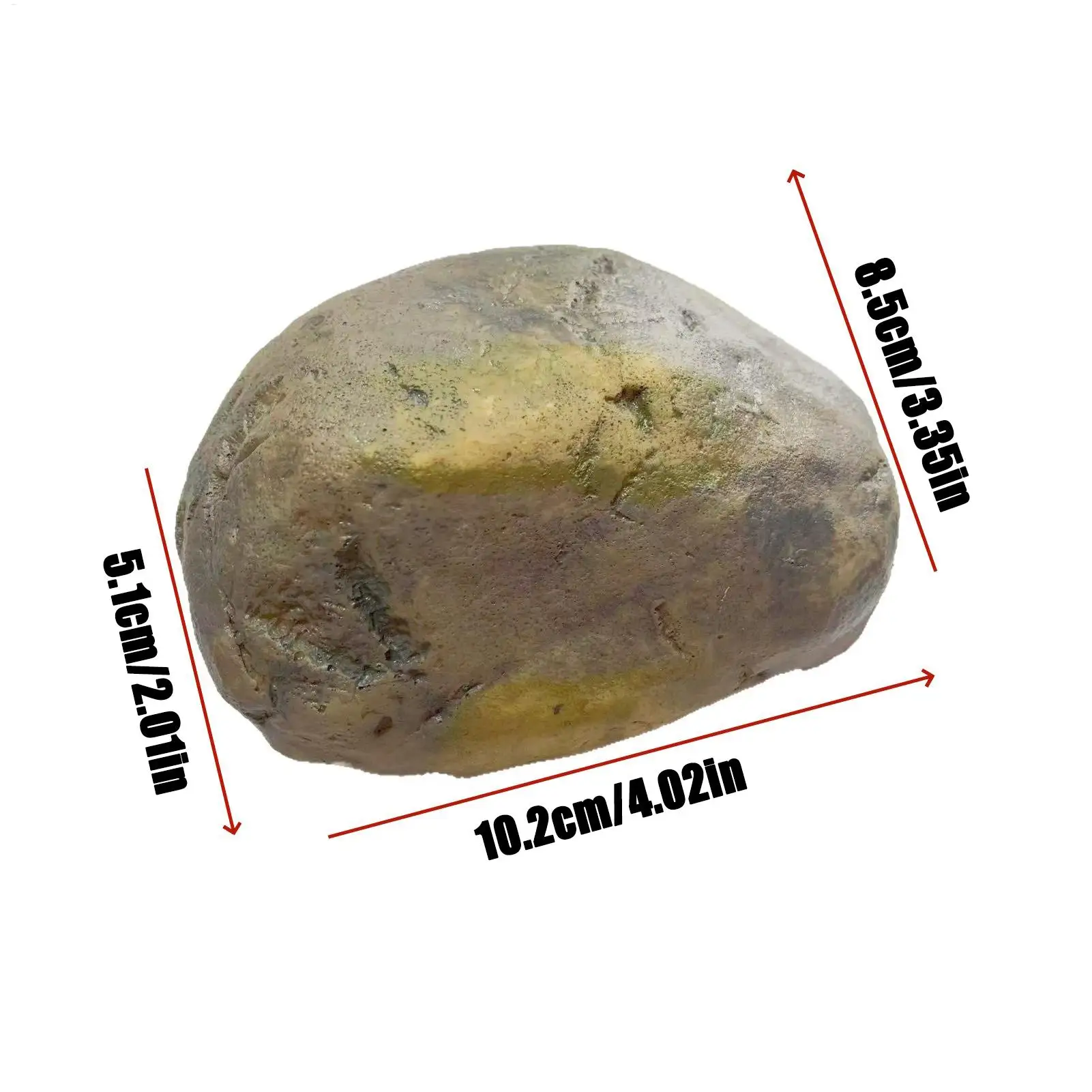 Fake Rock for Key Outdoor Natural Rock Safe Box Waterproof Holder for Shelf Security Yard Home Landscaping Garden Outside