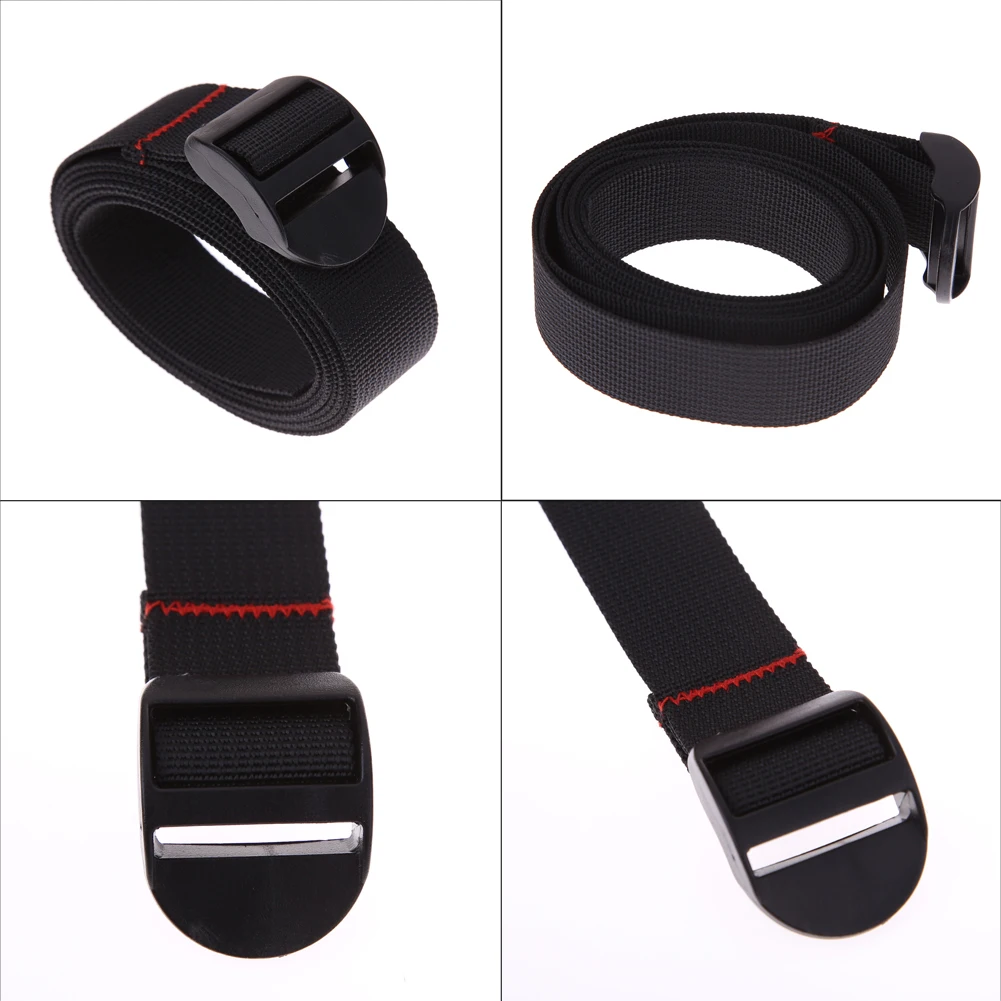 Nylon Black Cargo Straps Cam Buckle for Camping Gear