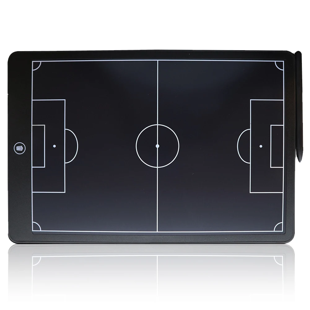 16 Inch LCD Electronic Football Coach Board with Pen Strategy Marker Board for Football Coach Marker Training Writing Tablet