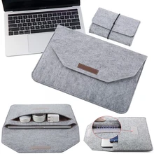 

Simple Solid Color Laptop Bag for Macbook Air 13 2020 Mac Book Pro 13 M1 2021 Pro 14 16 Cover for MagicBook MateBook Laptop Case