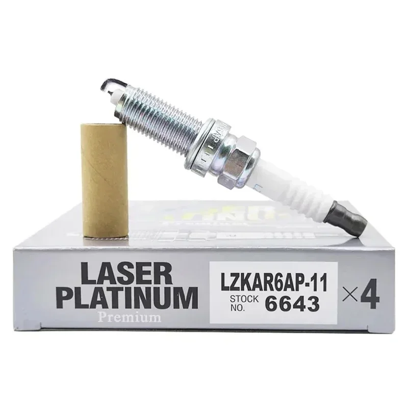 LZKAR6AP-11 6643 플래티넘 점화 플러그, 닛산 캐시카이 X-트레일 미크..