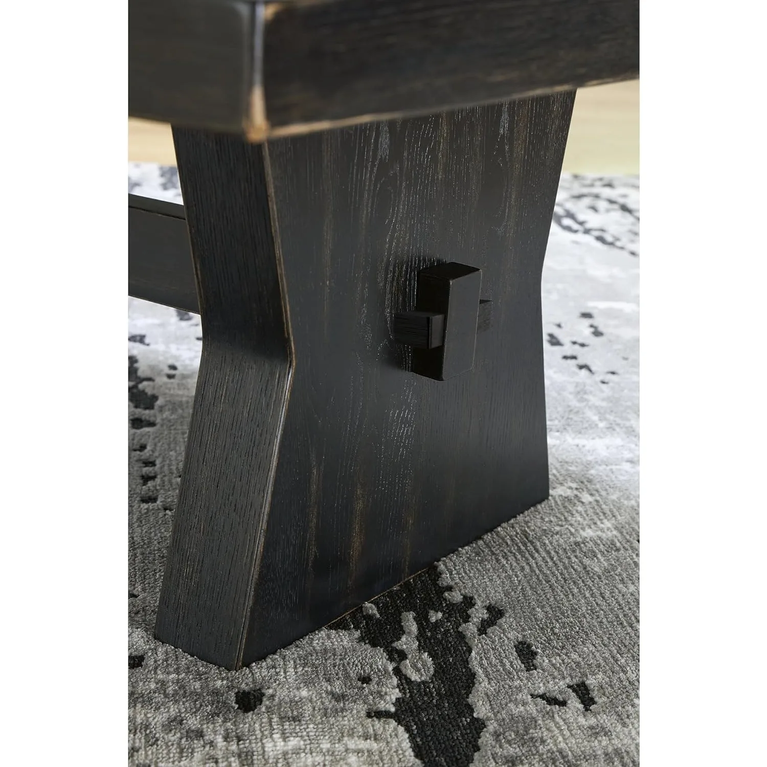 Galliden Coffee Table, 54" W x 36" D x 18" H, Black