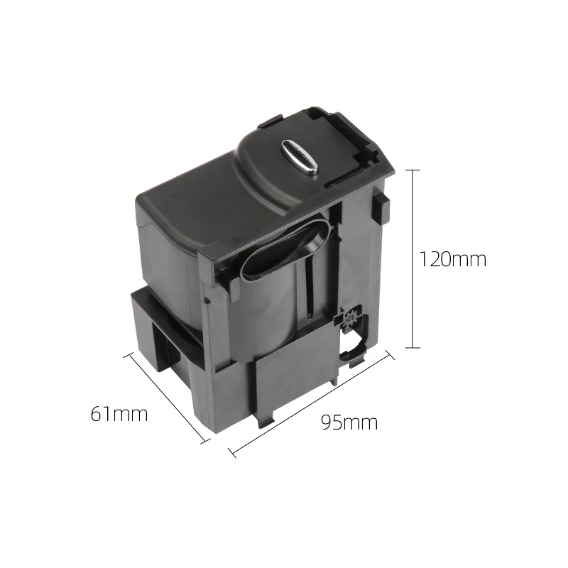 Taesayl Porte-Gobelet Console Centrale Voiture Pour Smart Fortwo W451 - Support Verre A4518100370
