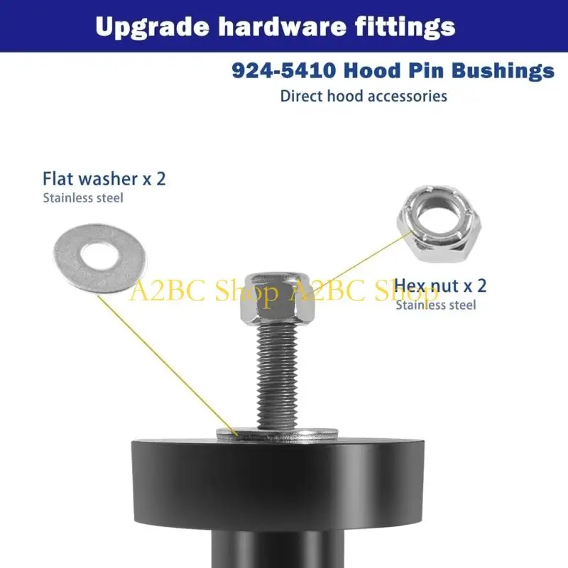 A2BC T660 T800 특정 모델에 대한 향상된 냉각 기능을 갖춘 1쌍 고무 엔진 후드 커버로 오래 지속되는 보호 보장