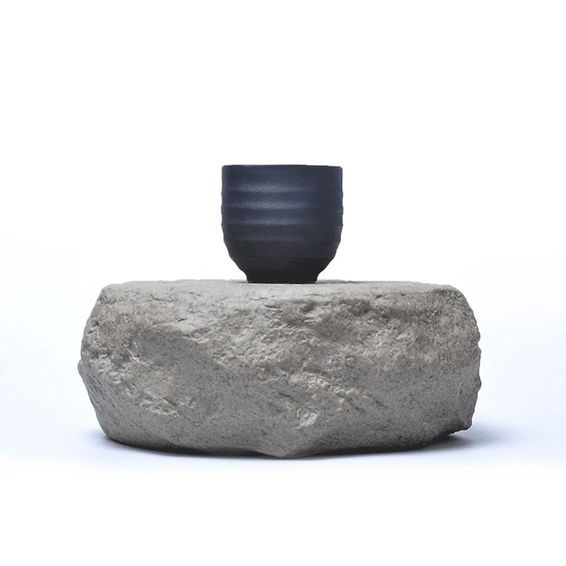 Ceramic Rock Mud Imitation Stone Tea Washing Pen Wash Tea Cups Household Set Accessories Extra Large Basin