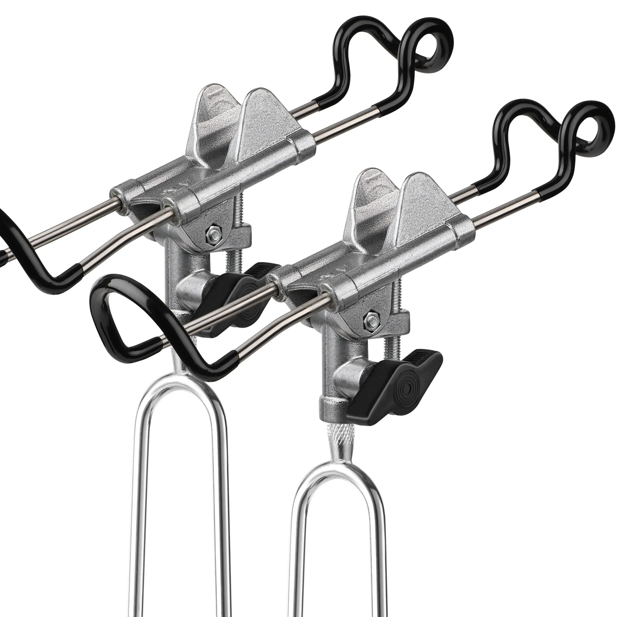 PLUSINNO Stainless Steel Support Bank Fishing Rod Holder Stand