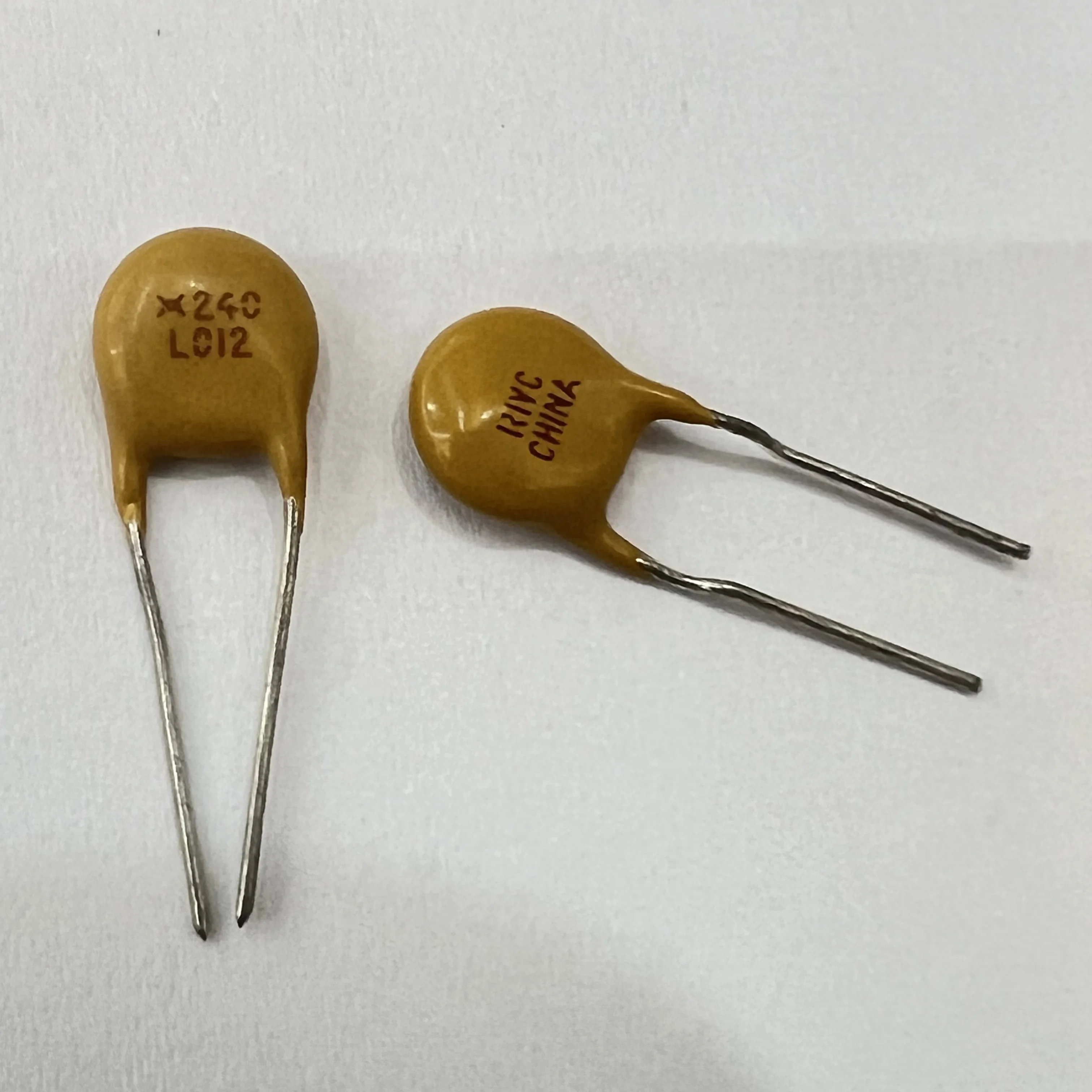 Polymeric PTC Resettable Fuse 240V (265V Int) 120 mA Ih Through Hole Radial, Disc LVR012