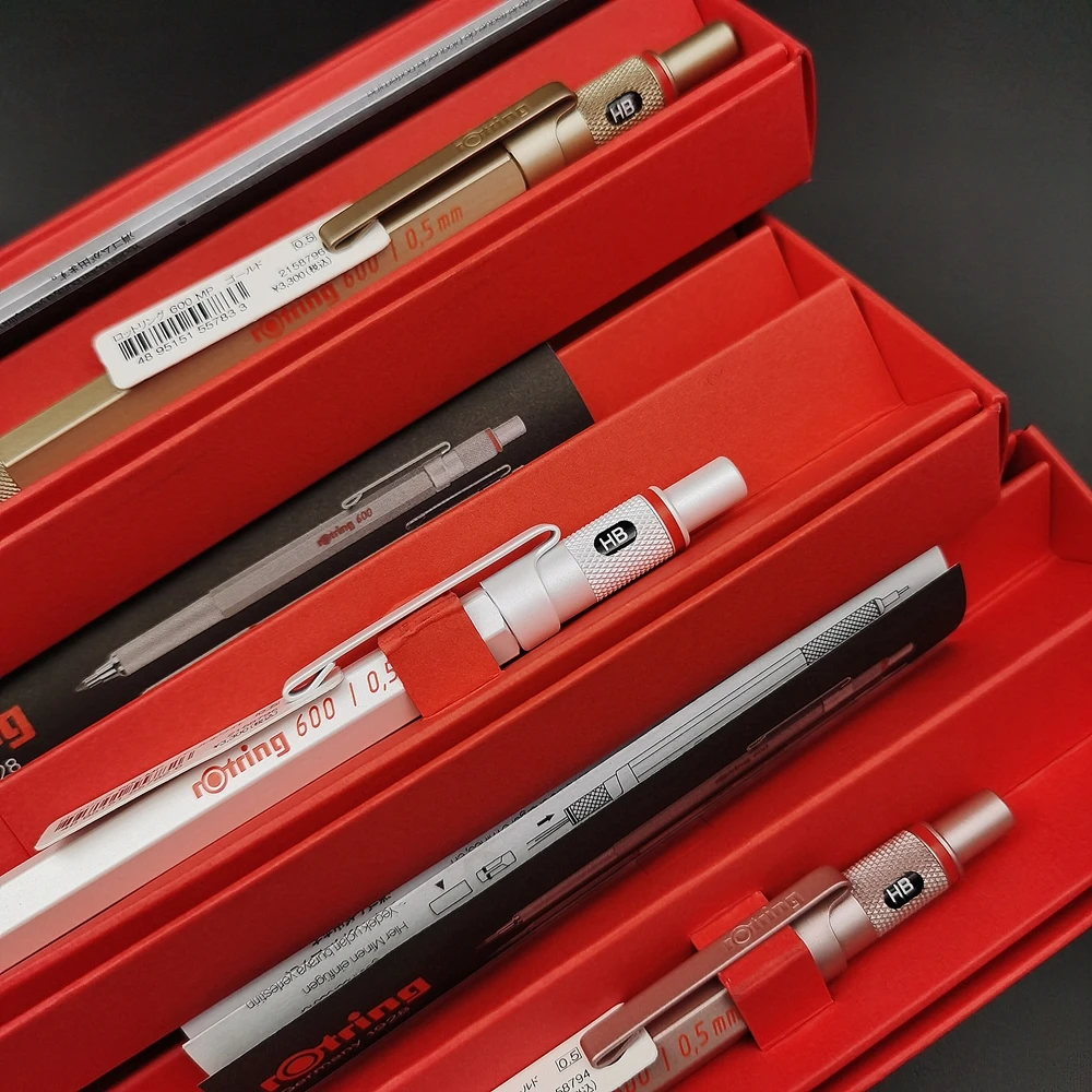 Rotring-機械式ペンとボールペンの組み合わせ,600の限定版,軽量