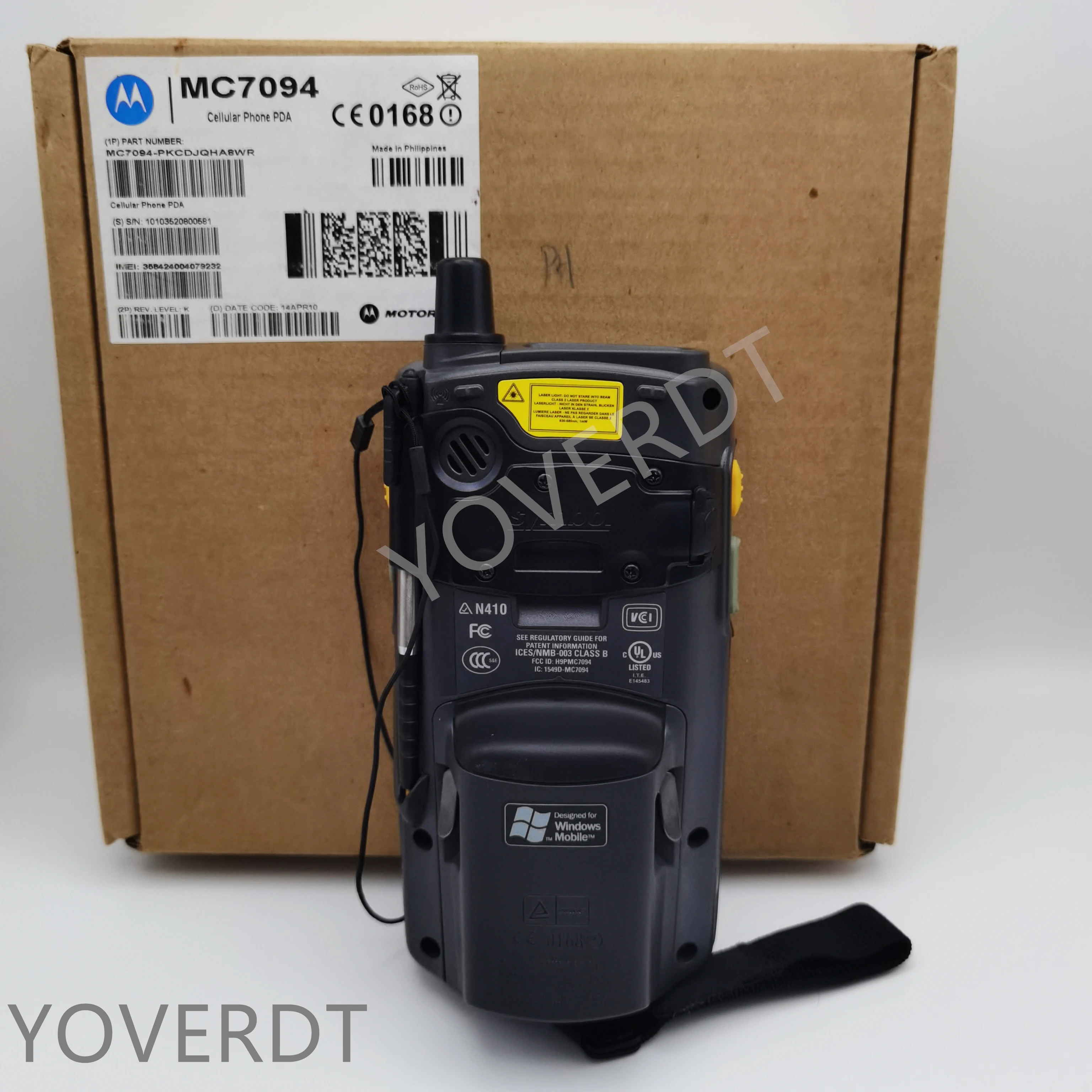 MC7094-PKCDJQHA8WR Barcode Scanner For Motorola Symbol MC7094 Qwerty Keyboard Win Mobile 5.0 Various Versions negative scanner