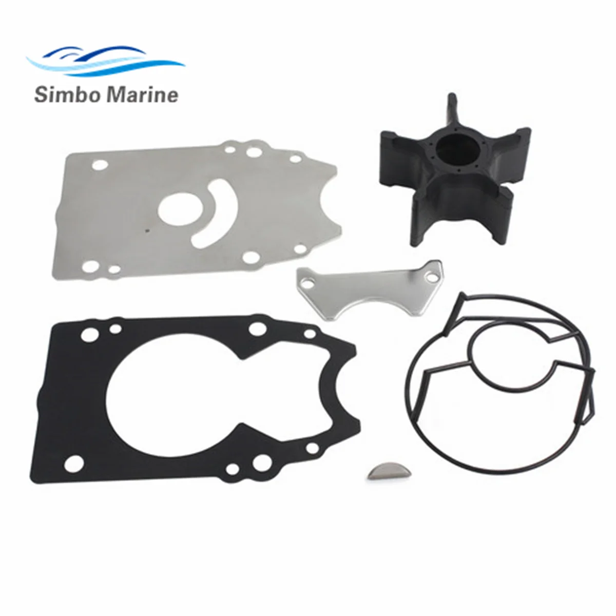 

17400-98J00 Water Pump Impeller Kit For Suzuki 4 Stroke Outboard DF 250 300 Motor 17400-98J01 17400-98J02 17400-98J03 18-3267